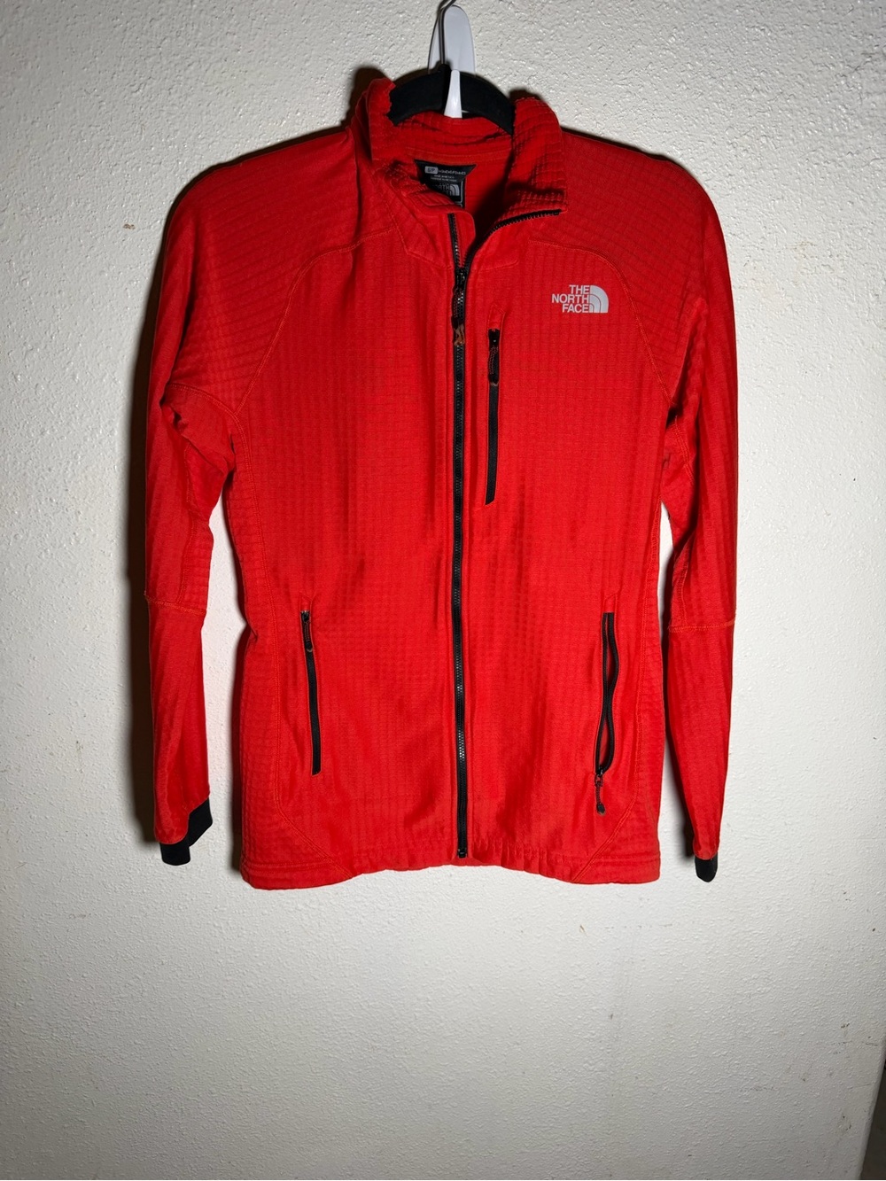 The North Face Women’s Vibrant orange Full-Zip Performance Jacket